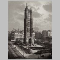 La tour Saint Jacques par Charles Soulier, vers 1867, MoMA, Wikipedia.jpg